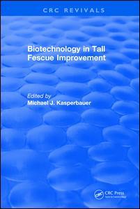 Couverture de l’ouvrage Biotechnology in Tall Fescue Improvement