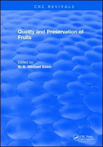 Cover of the book Quality and Preservation of Fruits