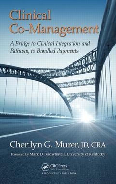 Couverture de l’ouvrage Clinical Co-Management
