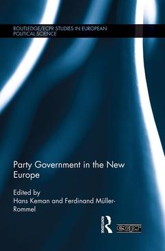 Cover of the book Party Government in the New Europe