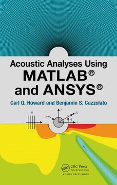 Couverture de l’ouvrage Acoustic Analyses Using Matlab and Ansys