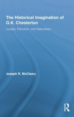 Couverture de l’ouvrage The Historical Imagination of G.K. Chesterton