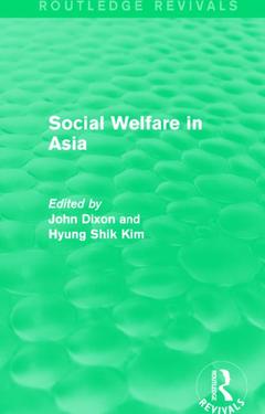 Couverture de l’ouvrage Social Welfare in Asia
