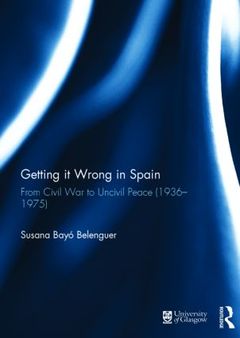 Cover of the book Getting it Wrong in Spain