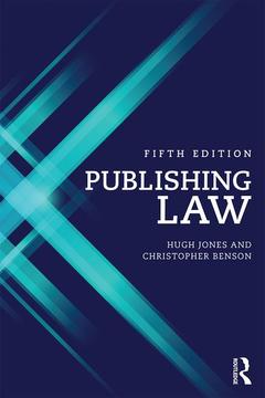 Couverture de l’ouvrage Publishing Law