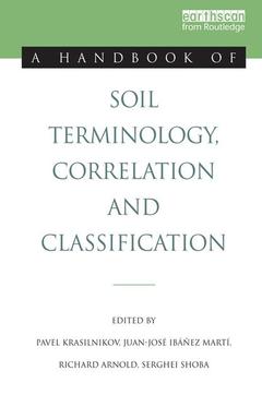 Couverture de l’ouvrage A Handbook of Soil Terminology, Correlation and Classification