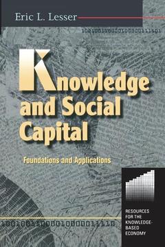 Couverture de l’ouvrage Knowledge and Social Capital