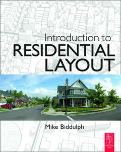 Couverture de l’ouvrage Introduction to Residential Layout