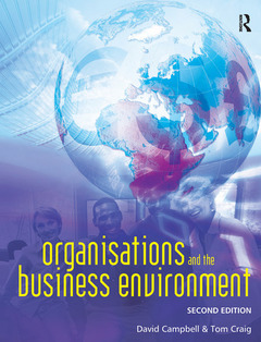 Couverture de l’ouvrage Organisations and the Business Environment