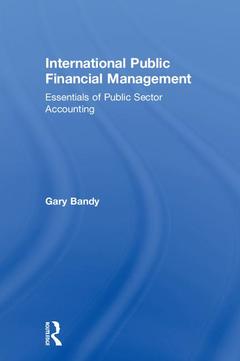 Cover of the book International Public Financial Management