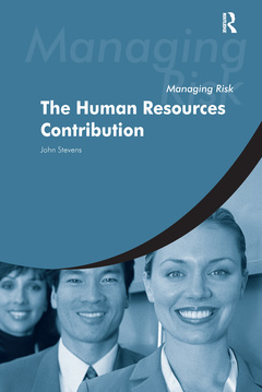 Couverture de l’ouvrage Managing Risk: The HR Contribution