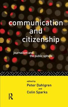 Couverture de l’ouvrage Communication and Citizenship