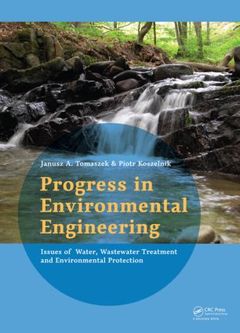 Couverture de l’ouvrage Progress in Environmental Engineering