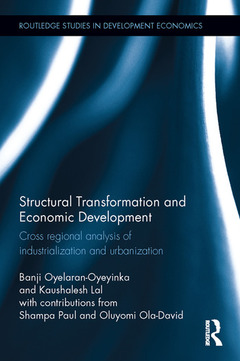 Couverture de l’ouvrage Structural Transformation and Economic Development