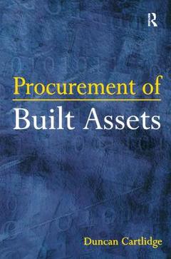 Cover of the book Procurement of Built Assets