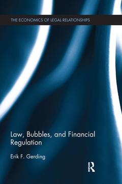 Couverture de l’ouvrage Law, Bubbles, and Financial Regulation
