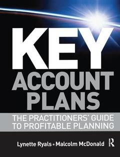Couverture de l’ouvrage Key Account Plans