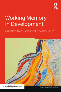 Couverture de l’ouvrage Working Memory in Development