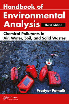 Couverture de l’ouvrage Handbook of Environmental Analysis