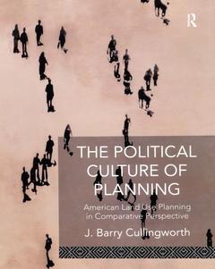 Cover of the book The Political Culture of Planning