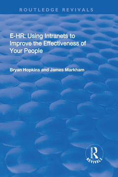 Couverture de l’ouvrage e-HR