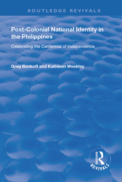 Cover of the book Post-Colonial National Identity in the Philippines