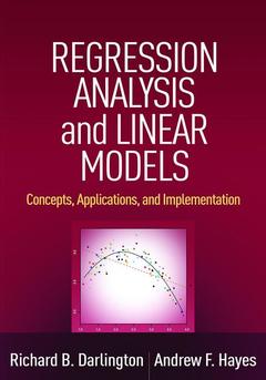Couverture de l’ouvrage Regression Analysis and Linear Models