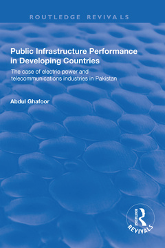 Couverture de l’ouvrage Public Infrastructure Performance in Developing Countries
