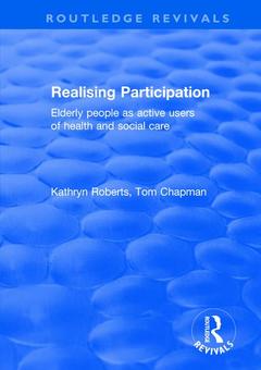 Couverture de l’ouvrage Realising Participation