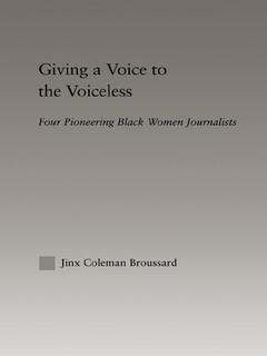 Couverture de l’ouvrage Giving a Voice to the Voiceless