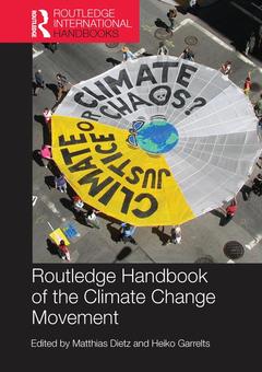 Couverture de l’ouvrage Routledge Handbook of the Climate Change Movement
