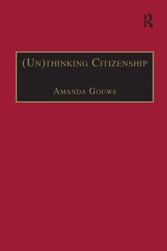 Couverture de l’ouvrage (Un)thinking Citizenship