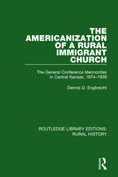 Couverture de l’ouvrage The Americanization of a Rural Immigrant Church