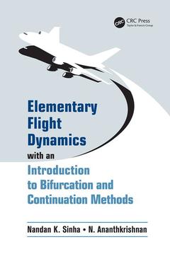 Couverture de l’ouvrage Elementary Flight Dynamics with an Introduction to Bifurcation and Continuation Methods