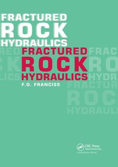 Couverture de l’ouvrage Fractured Rock Hydraulics