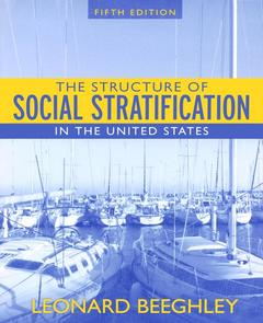 Couverture de l’ouvrage Structure of Social Stratification in the United States