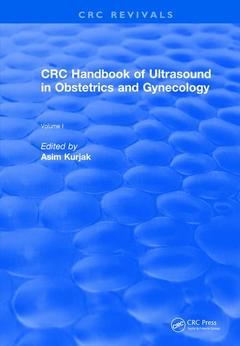 Couverture de l’ouvrage Revival: CRC Handbook of Ultrasound in Obstetrics and Gynecology, Volume I (1990)
