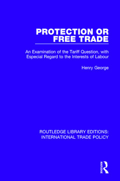 Cover of the book Protection or Free Trade