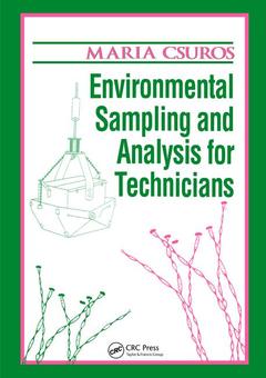 Cover of the book Environmental Sampling and Analysis for Technicians
