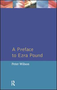 Cover of the book A Preface to Ezra Pound