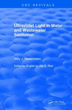 Cover of the book Ultraviolet Light in Water and Wastewater Sanitation (2002)