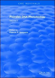 Couverture de l’ouvrage Psoralen Dna Photobiology