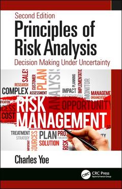 Couverture de l’ouvrage Principles of Risk Analysis