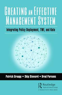 Couverture de l’ouvrage Creating an Effective Management System