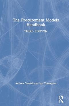Couverture de l’ouvrage The Procurement Models Handbook