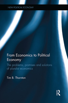 Couverture de l’ouvrage From Economics to Political Economy
