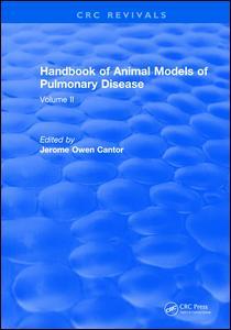 Couverture de l’ouvrage CRC Handbook of Animal Models of Pulmonary Disease