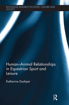 Couverture de l’ouvrage Human-Animal Relationships in Equestrian Sport and Leisure