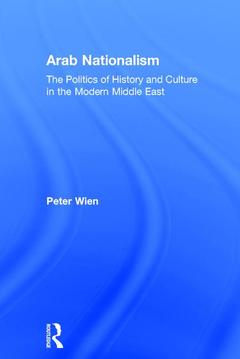 Couverture de l’ouvrage Arab Nationalism