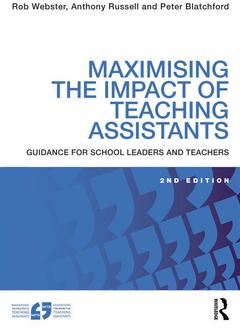 Couverture de l’ouvrage Maximising the Impact of Teaching Assistants